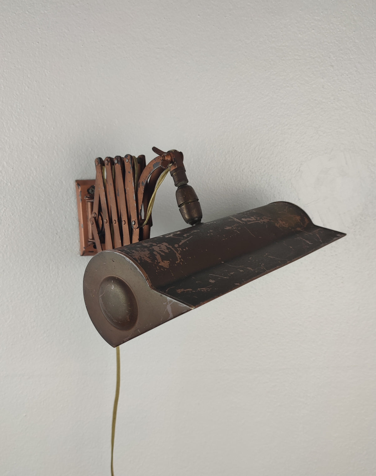Candeeiro de Parede Industrial "Scissor" (Anos 40/50)