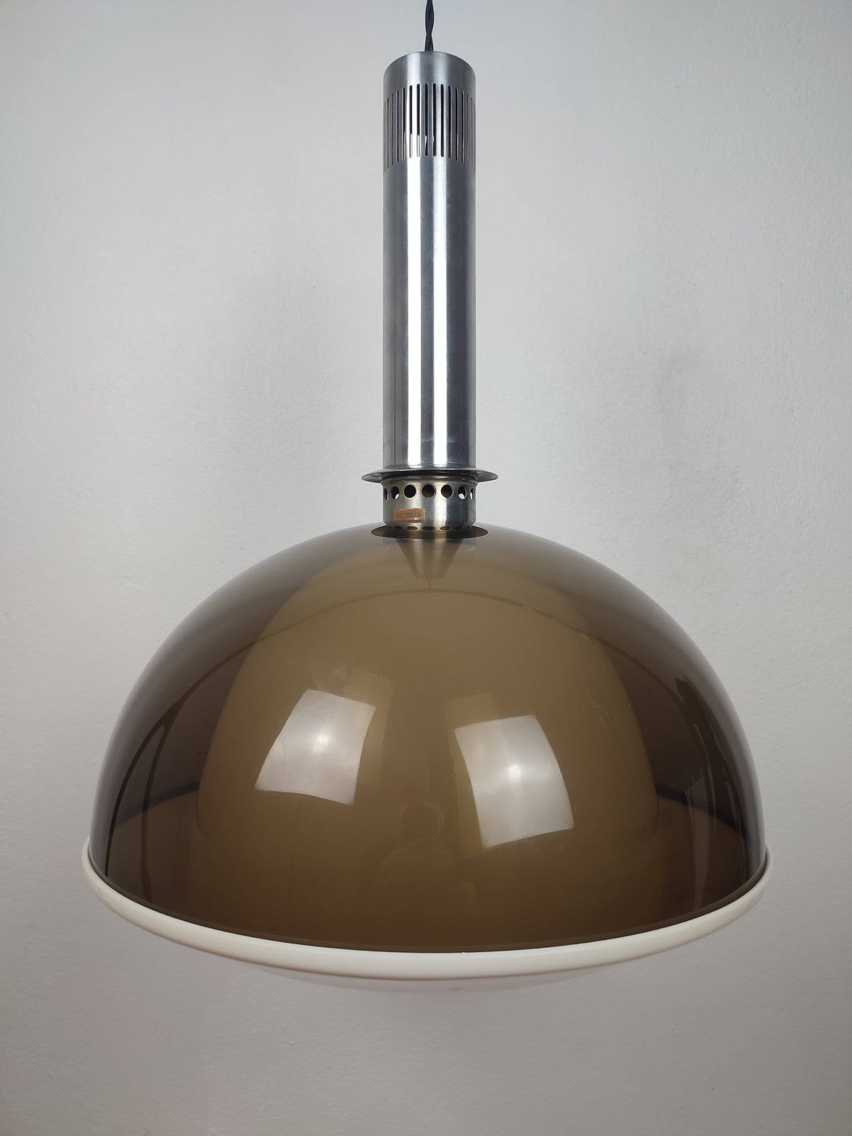 Candeeiro Pendente Vintage Metalarte Space Age – Anos 70