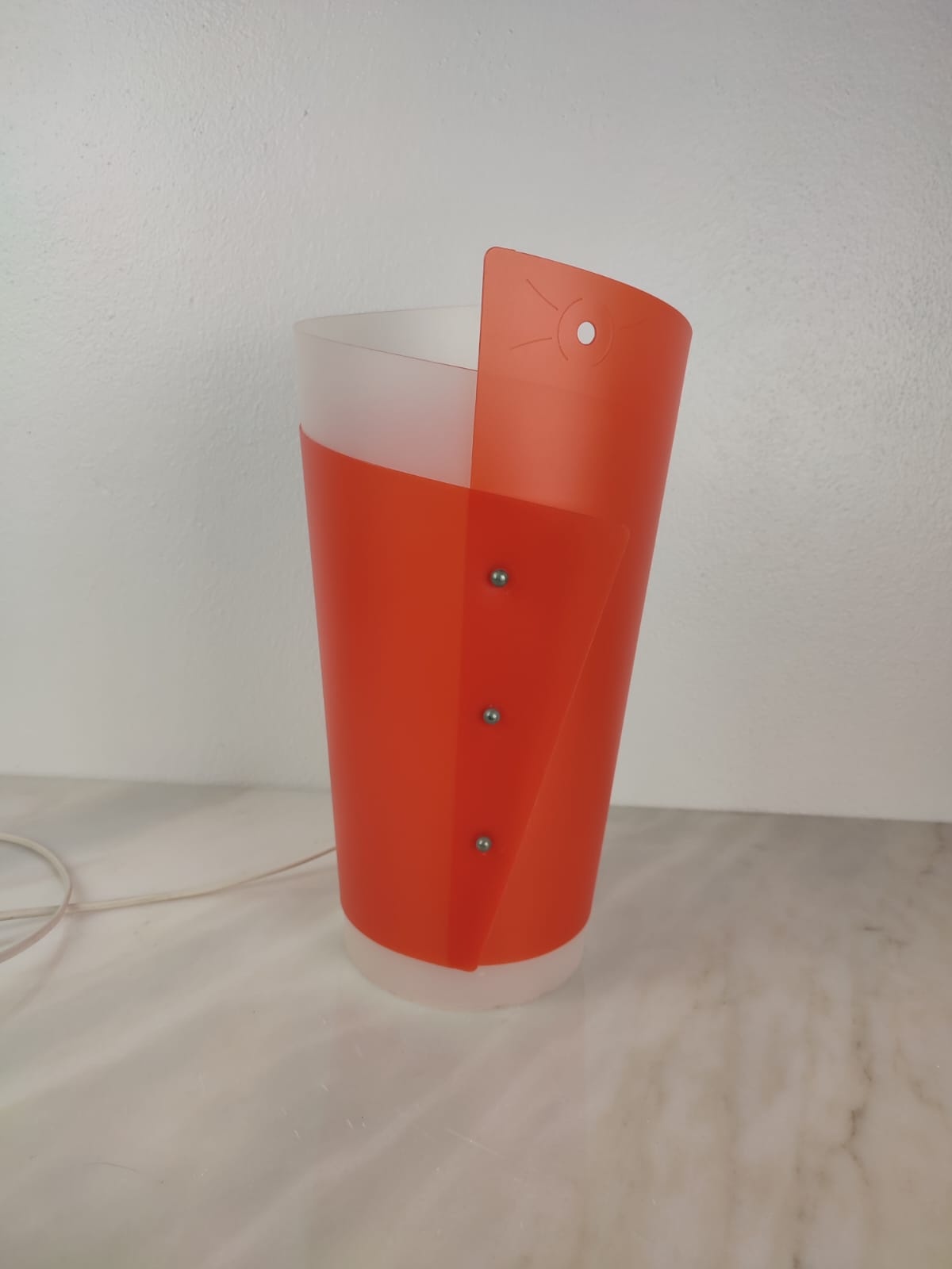 Candeeiro de mesa "Energy Light" desenhado por Samuel Parker para a Slamp - 1980's