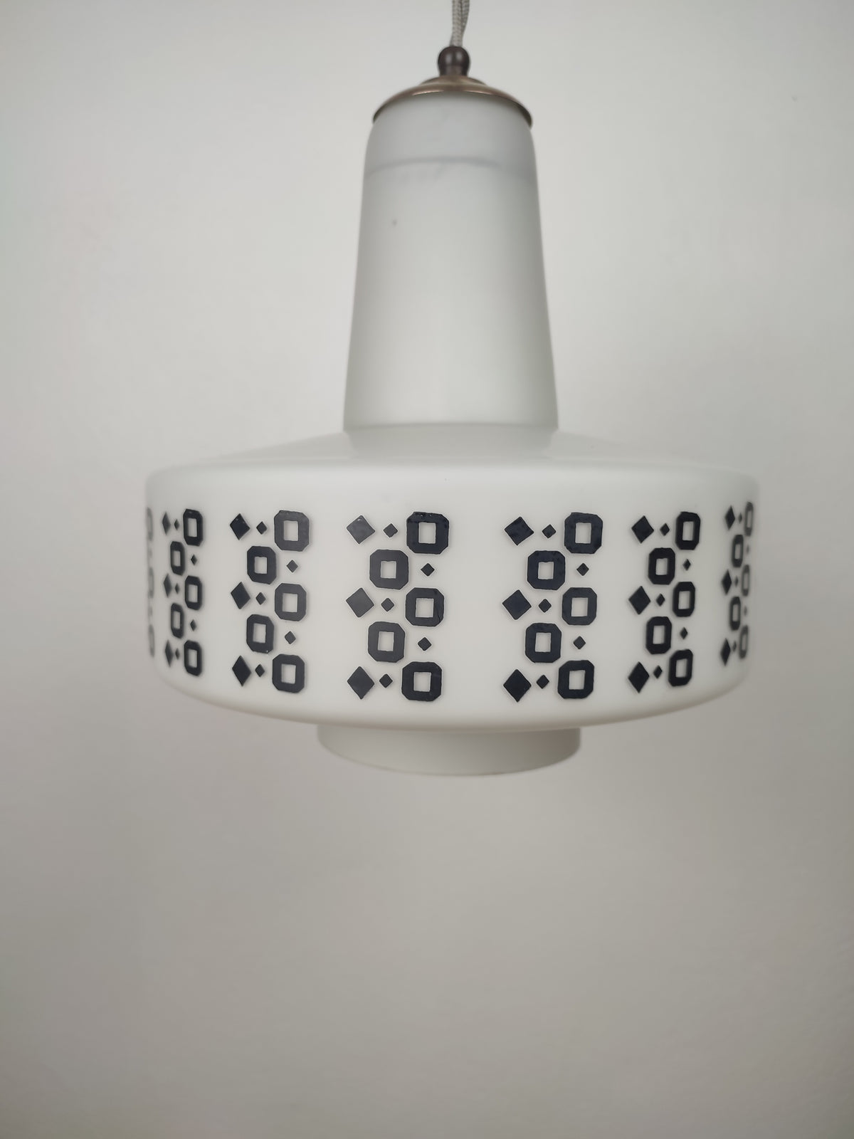 Candeeiro de Suspensão Vintage Space Age / UFO – Itália, Anos 1960/70