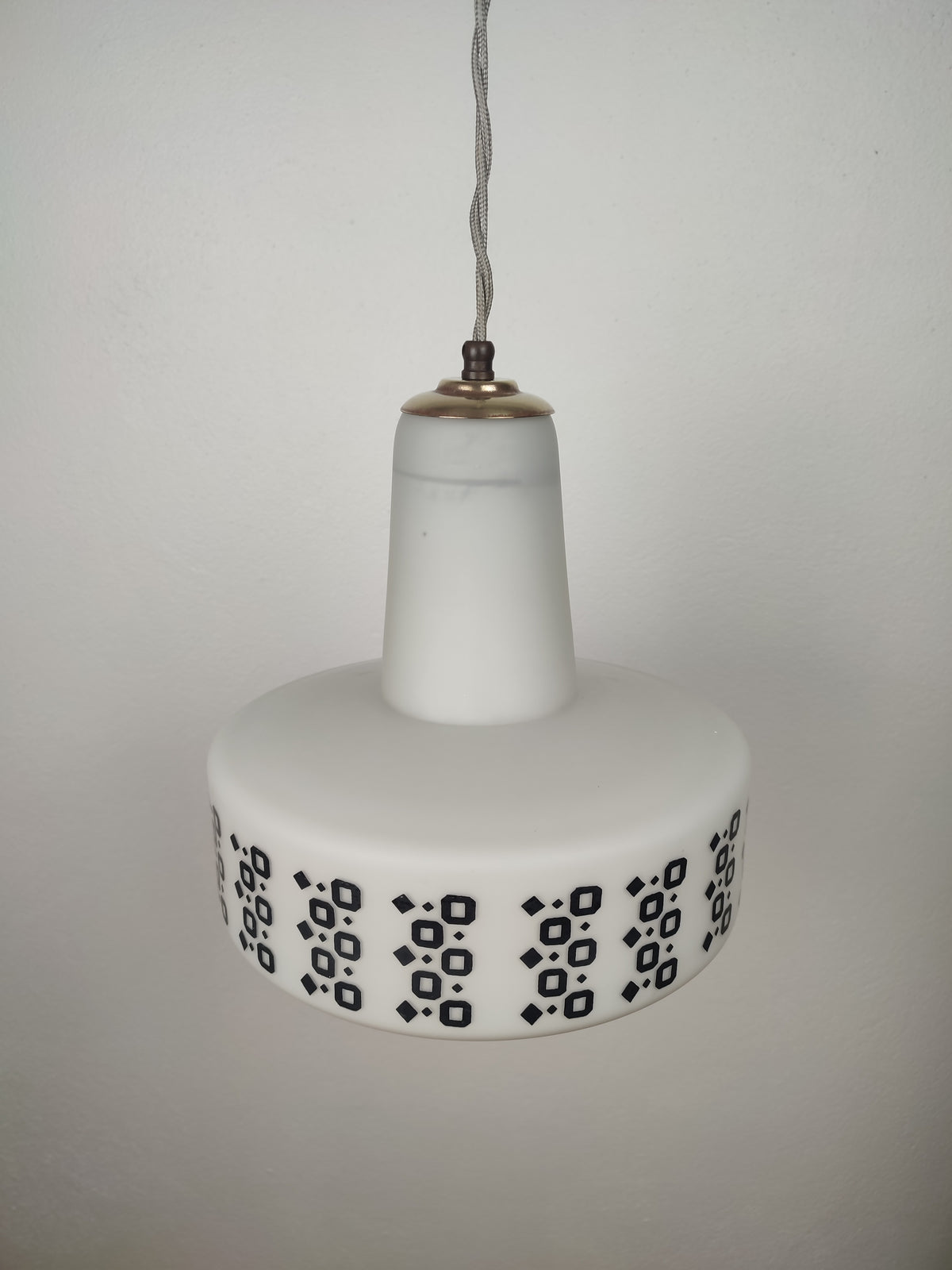 Candeeiro de Suspensão Vintage Space Age / UFO – Itália, Anos 1960/70
