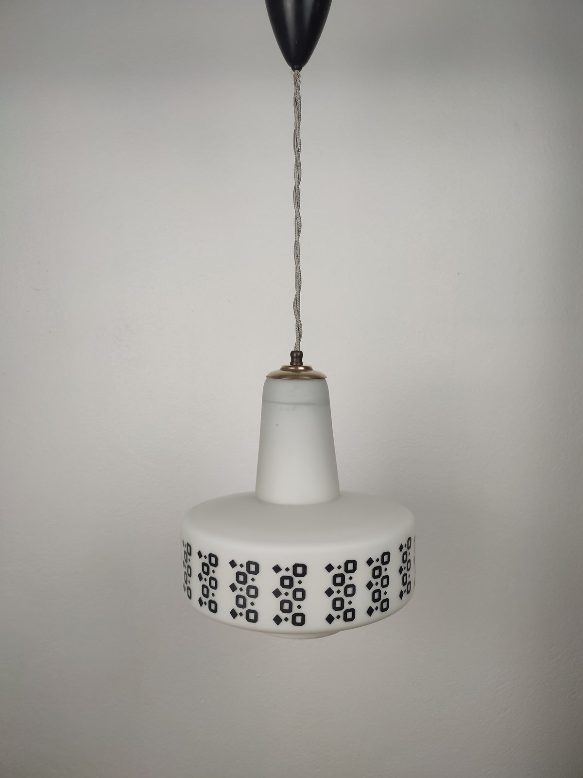 Candeeiro de Suspensão Vintage Space Age / UFO – Itália, Anos 1960/70