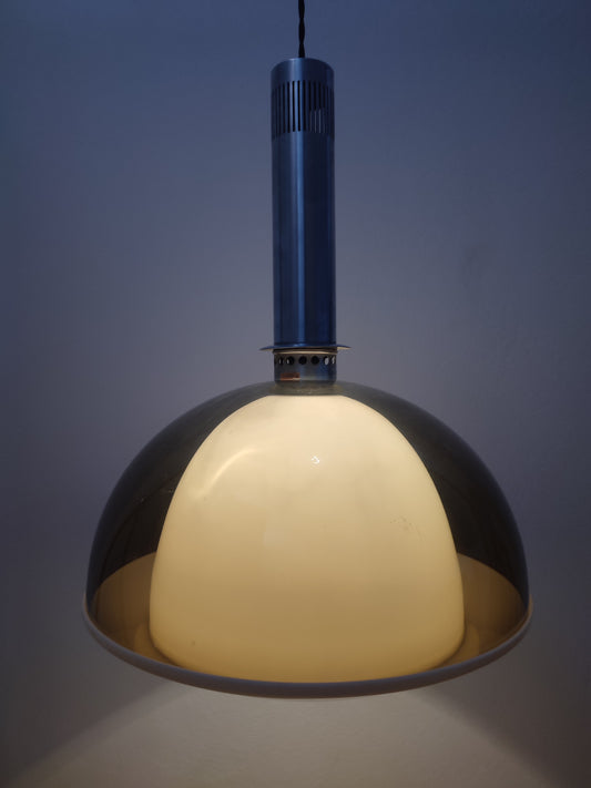 Candeeiro Pendente Vintage Metalarte Space Age – Anos 70